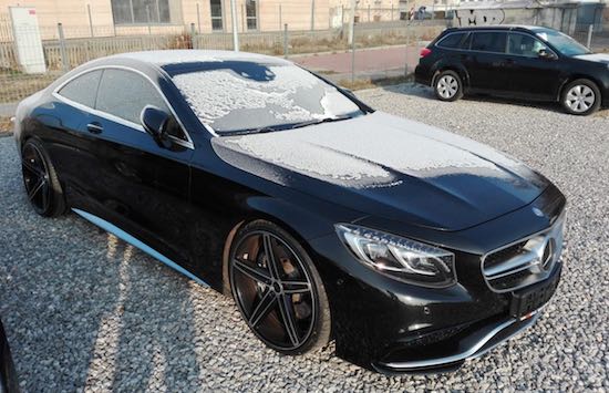 S63 AMG is ijskoud