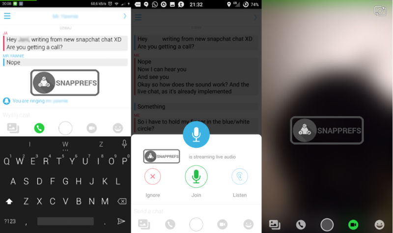 Leaked Snapchat Code Hints at New Voice and Video Chat Features