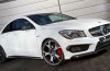 A Mercedes CLA 45 AMG with 450 hp
