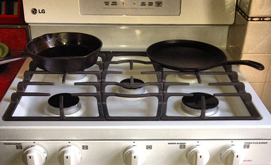 Op gas moet je koken