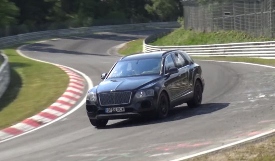 Bentley Bentayga op de 'Ring