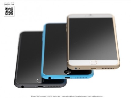 Один из возможных вариантов внешности Apple iPhone 6c