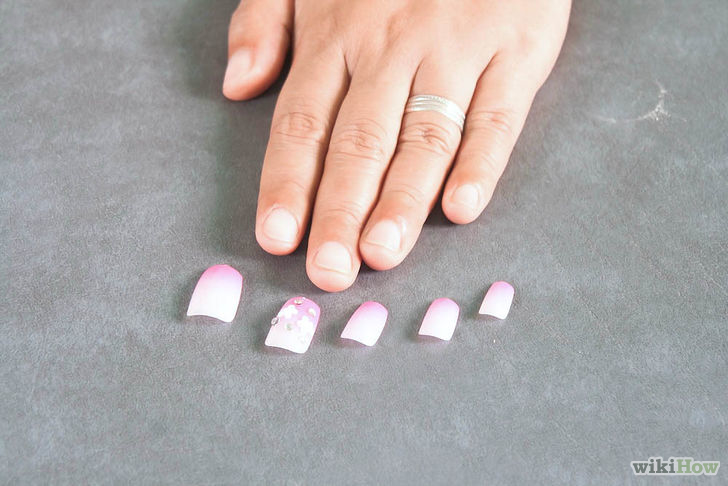 Image titled Select nails that go on each fingers Step 4