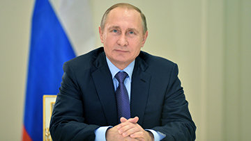 Президент РФ В.Путин. Архивное фото