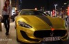 Or crack: gold Maserati with Swarovski bling