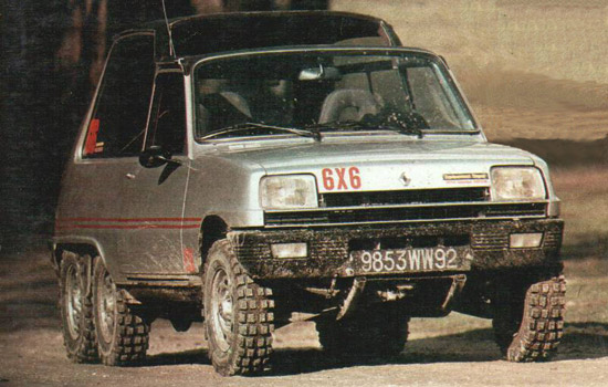 Renault 5 6x6