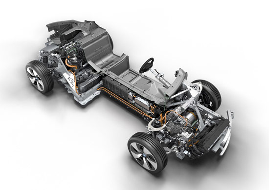 bmw i8 onderstel