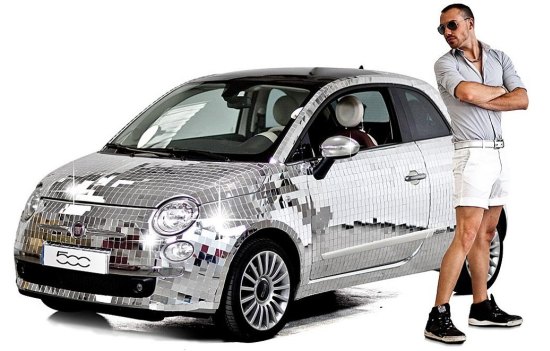 Vier Roze Maandag met de 8 keer de Fiat 500