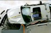 BMW 5 Series falls heavily against in crash test [video]