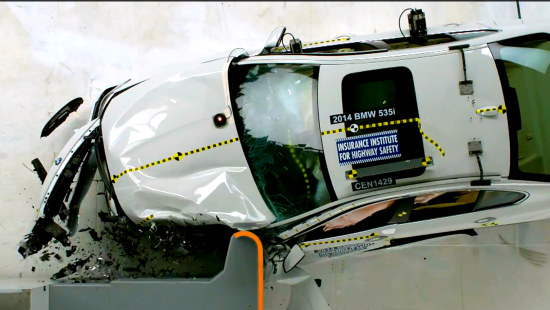 BMW 5 Serie crashtest
