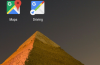 In Google Maps mode for motorists