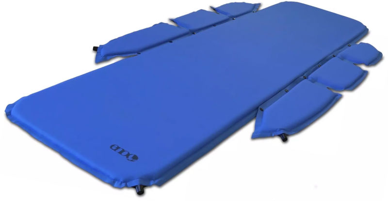 A Hammock With LED Lighting and Inflatable Mattress Sounds Like a Hanging Hotel Room