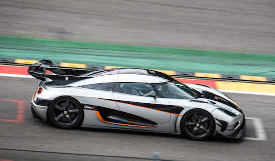 Koenigsegg One:1 zet nieuw ronderecord op Spa