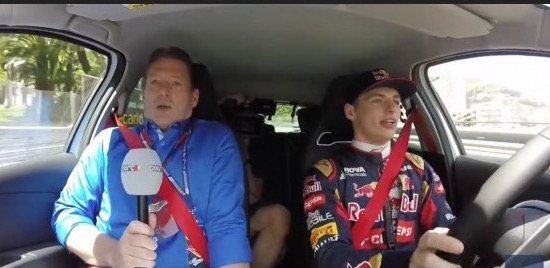Max Verstappen begint met rijlessen