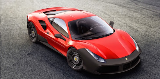 De Ferrari 488 GTB in Dacia-uitvoering