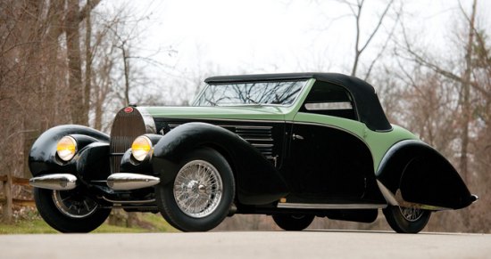 Bugatti Type 57C Aravis Cabriolet by Gangloff