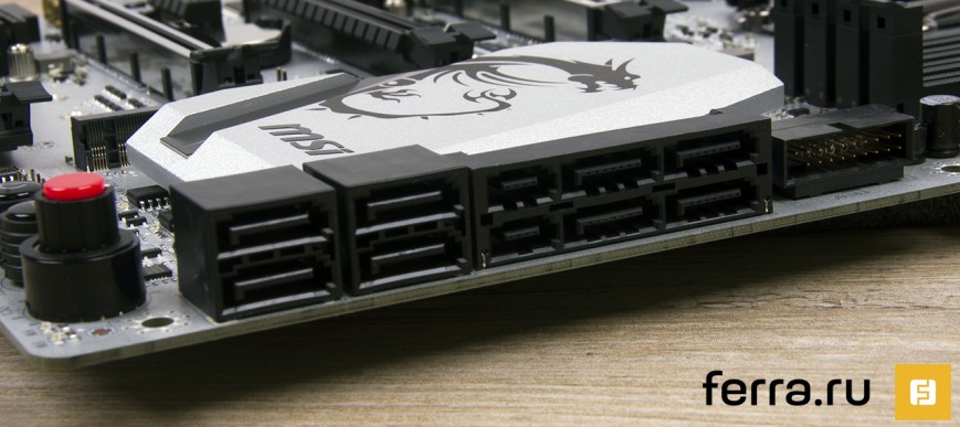 SATA-порты MSI Z170A XPOWER GAMING TITANIUM EDITION