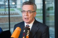 Minister Thomas de Maizière (CDU)