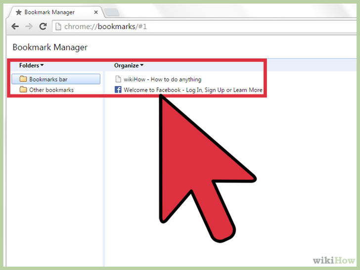 Image titled Access Bookmarks on Google Chrome Step 3