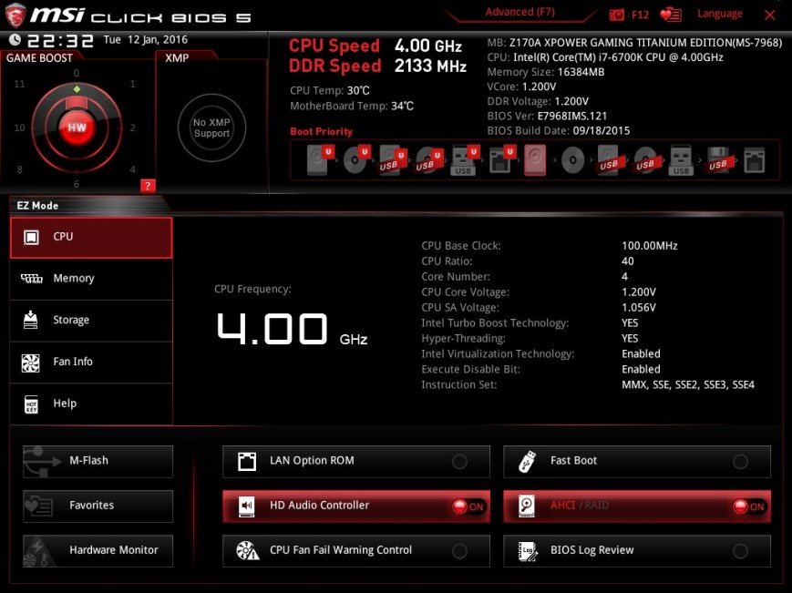 MSI Click BIOS 5