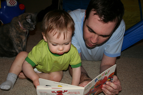 Image titled Jack Reading a Book with Dad