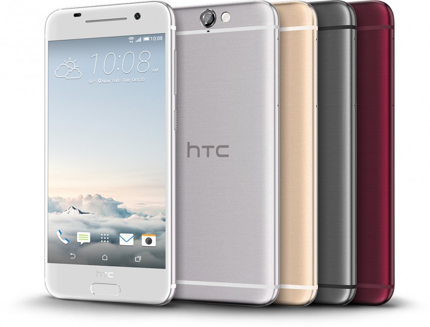 Все доступные расцветки HTC One A9