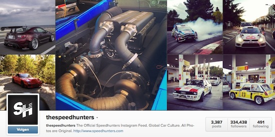 Speedhunters op Instagram