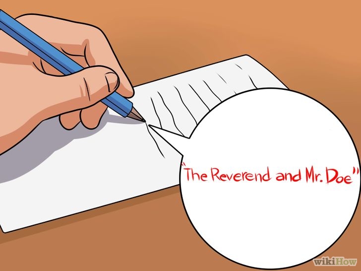 Image titled Address a Pastor and His Wife Step 5