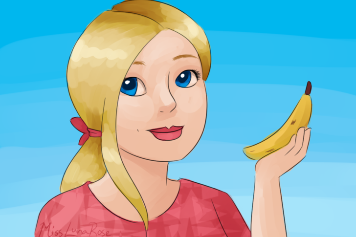 Image titled Woman with Banana.png