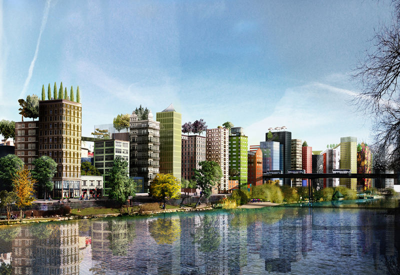 This Plan to Turn Stockholm Into a City Full of Sky Ways Looks Incredible