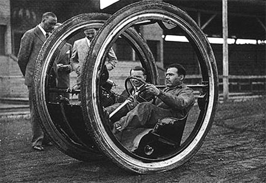 Technisch meer een duowheel, maar u snapt het idee