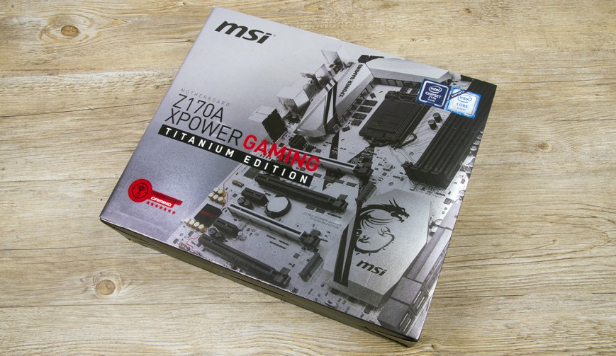 Упаковка MSI Z170A XPOWER GAMING TITANIUM EDITION