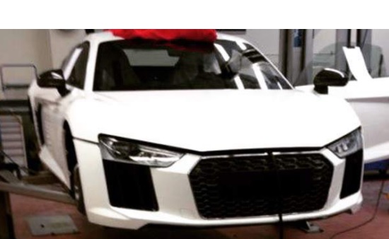 Audi R8 lekkage