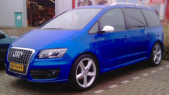 Haha! Audi gaat een personenbusje maken