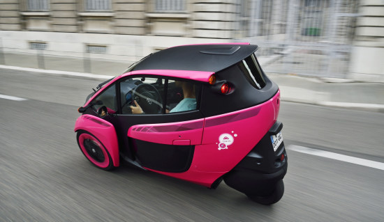 Toyota i-Road doet de lean