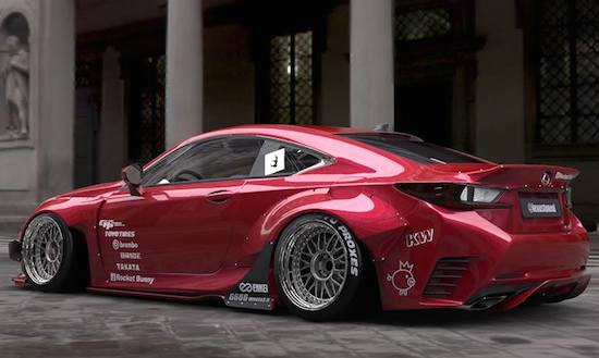 Dit is de dikste Lexus RC F Sport ter wereld
