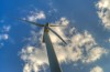 Gigantische Wind-Turbine Mit 650 Fuß Klingen Wird-Channel-die Macht des Hurrikans