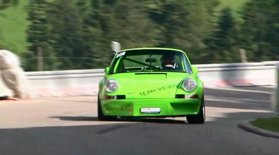 Porsche hillclimb Zwitserland