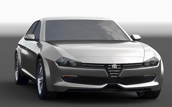 Alfa Romeo Giulia (rendering)