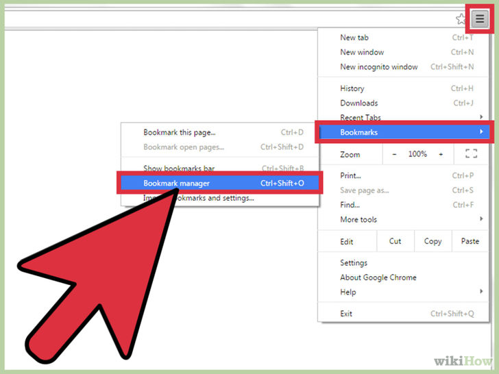 Image titled Access Bookmarks on Google Chrome Step 2