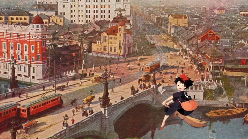These 100-Year-Old Postcards From Japan Are Like Perfect Frames From a Lost Miyazaki Anime