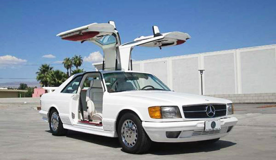 500 SEC met Gullwing aspiraties