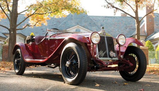 Alfa Romeo 6C 1750 Gran Sport Spider by Zagato