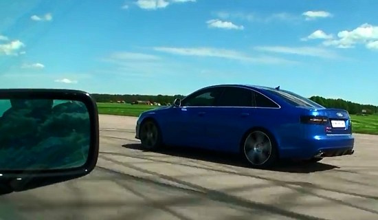 BMW M3 kijkt naar Audi RS6