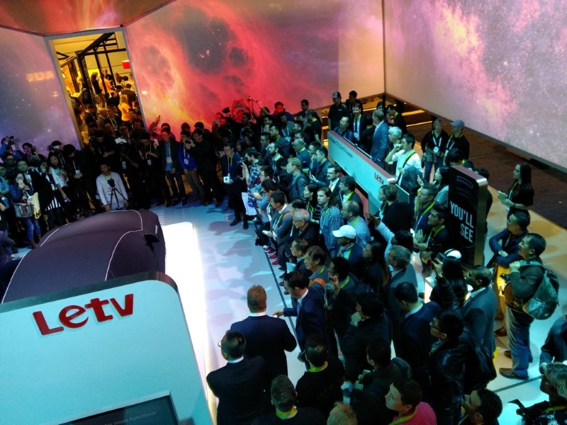 LeTV, Aston Martin Reveal AutoLink Rapide S at CES 2016