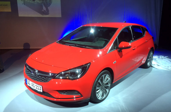 Nieuwe Opel Astra