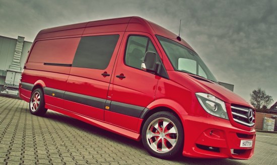 Hartmann geef aannemers swag met deze custom Sprinter