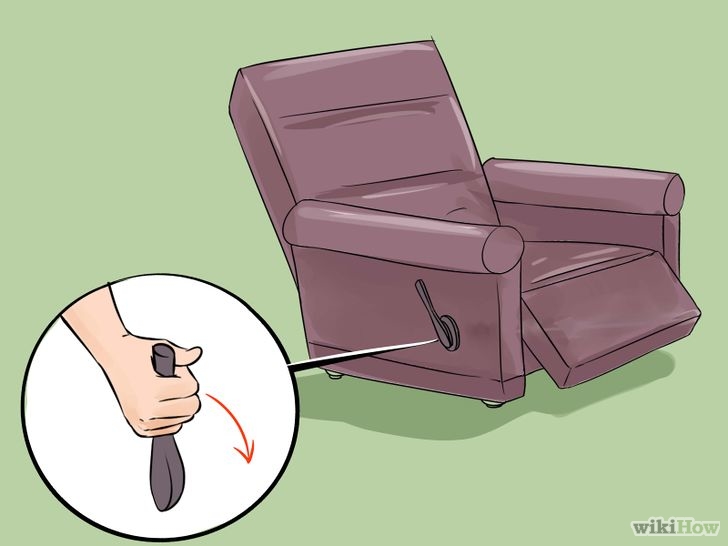 Image titled Adjust a Recliner Chair Step 4