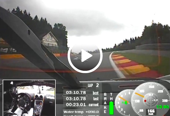 Koenigsegg One:1 zet nieuw ronderecord op Spa (met video)