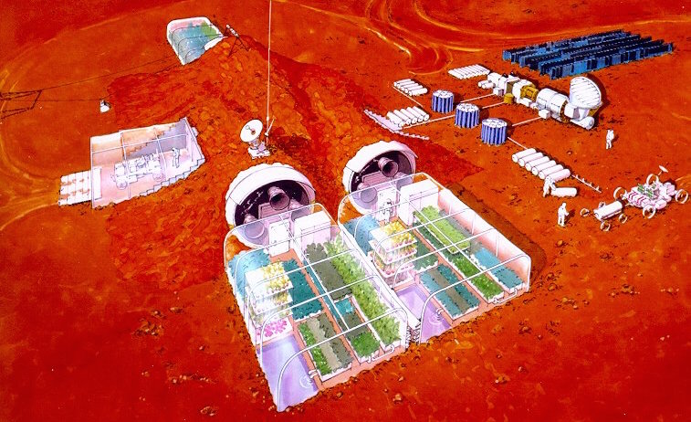 How We Could Build a City on Mars